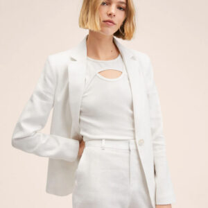 Blazer suit 100% linen